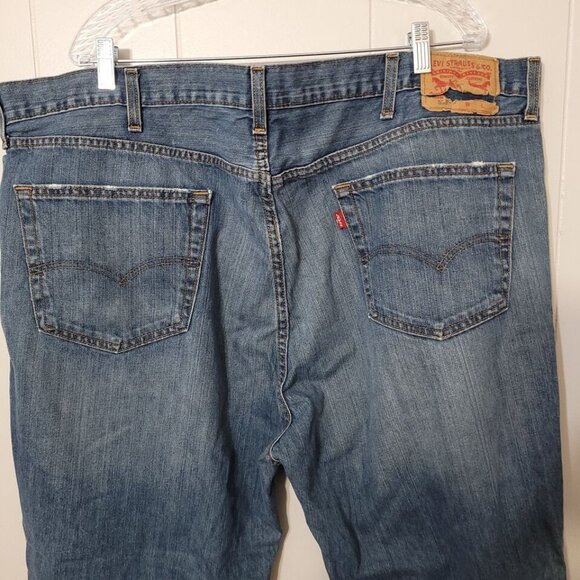 Mens 559 Levis Jeans Relaxed Straight Size 46x29 - Picture 10 of 11